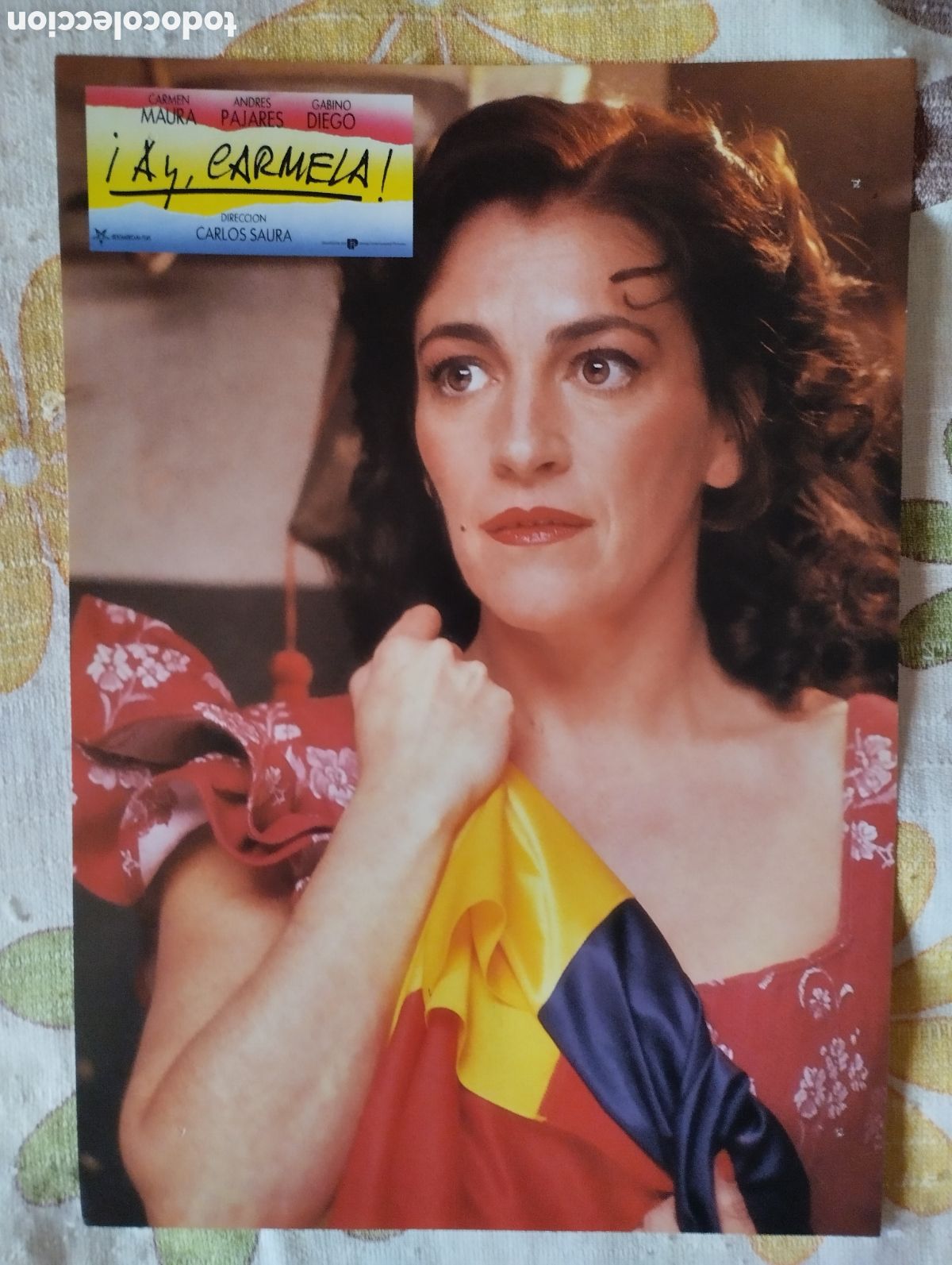 Cine: 9 FOTOCROMOS - AY CARMELA - CARMEN MAURA
