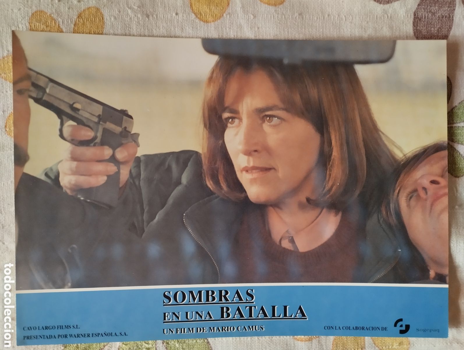 Cine: 9 FOTOCROMOS - SOMBRAS EN UNA BATALLA - CARMEN MAURA