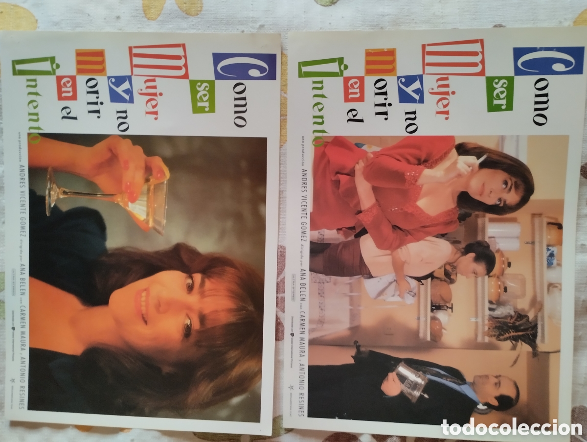 Cine: 10 FOTOCROMOS - COMO SER MUJER Y NO MORIR EN EL INTENTO