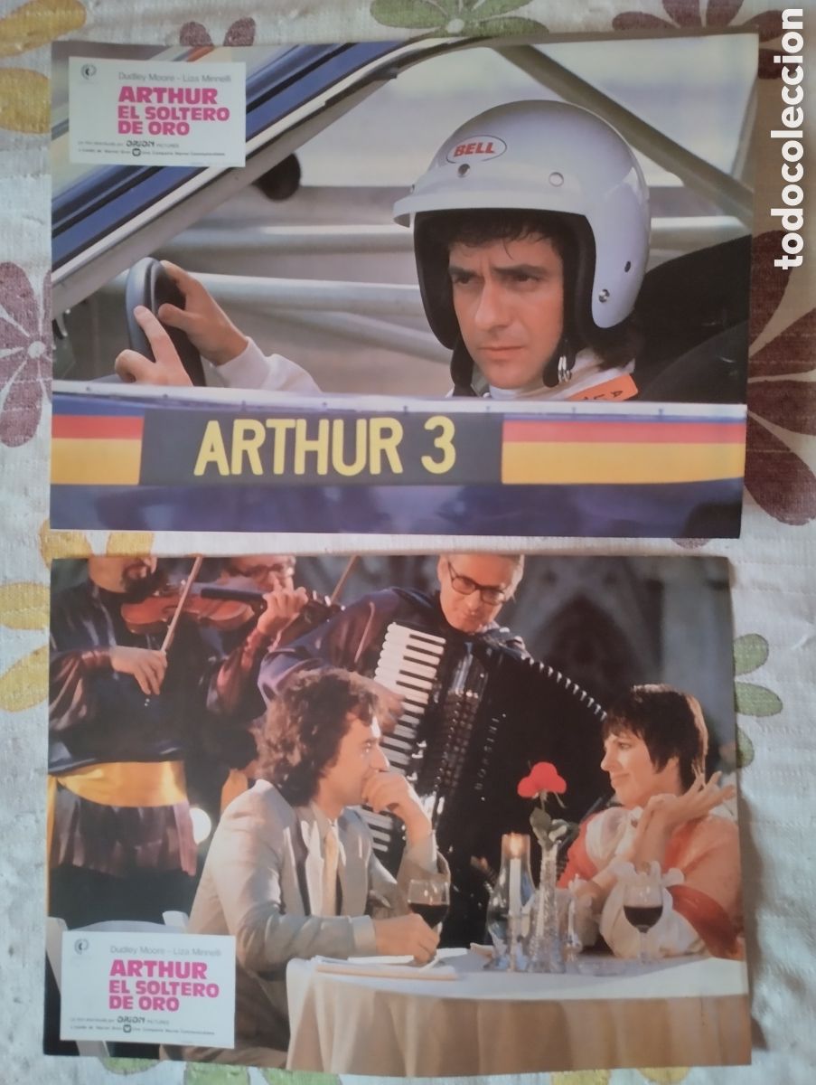 Cine: 10 FOTOCROMOS -ARTHUR EL SOLTERO DE ORO - LIZZA MINELLI