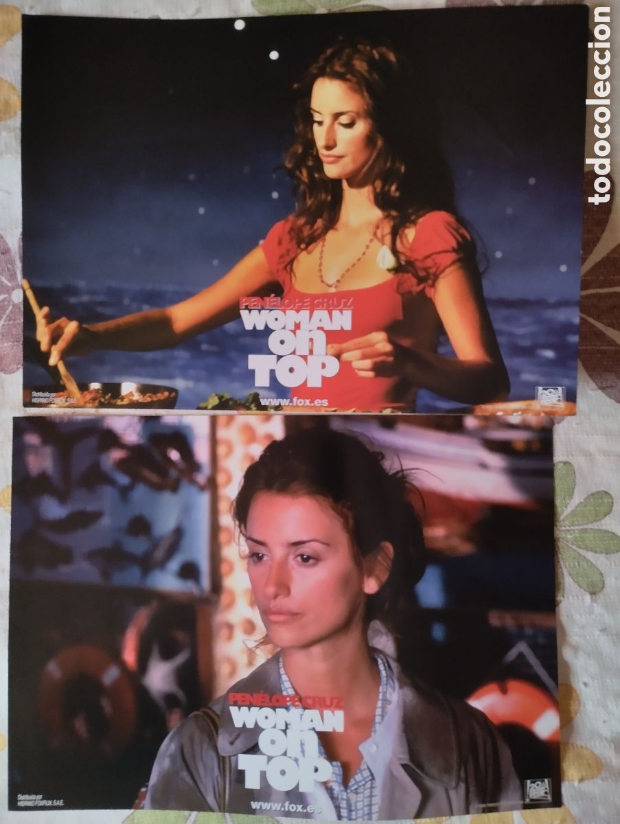 Cine: 12 FOTOCROMOS - WOMAN ON TOP - SET COMPLETO - PENELOPE CRUZ