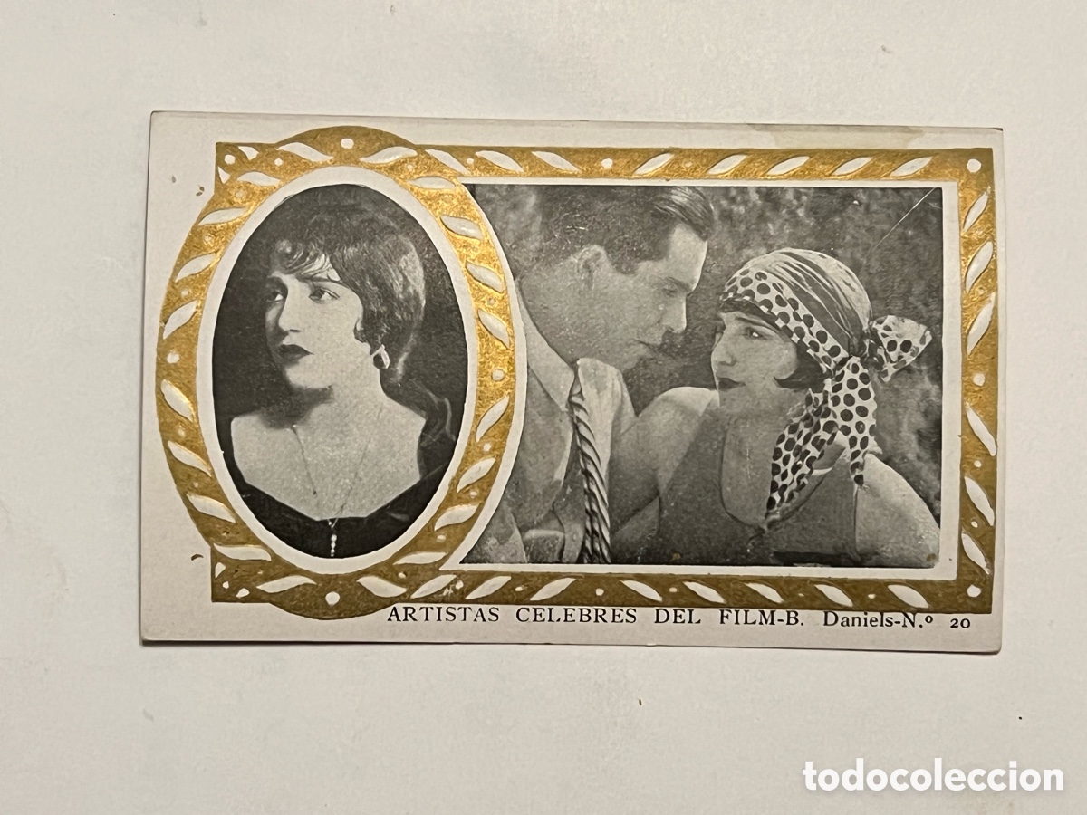 Cine: BEB&Eacute; DANIELS.. ARTISTAS CELEBRES DEL FILM, S/A - No.20, Chocolates Amatller