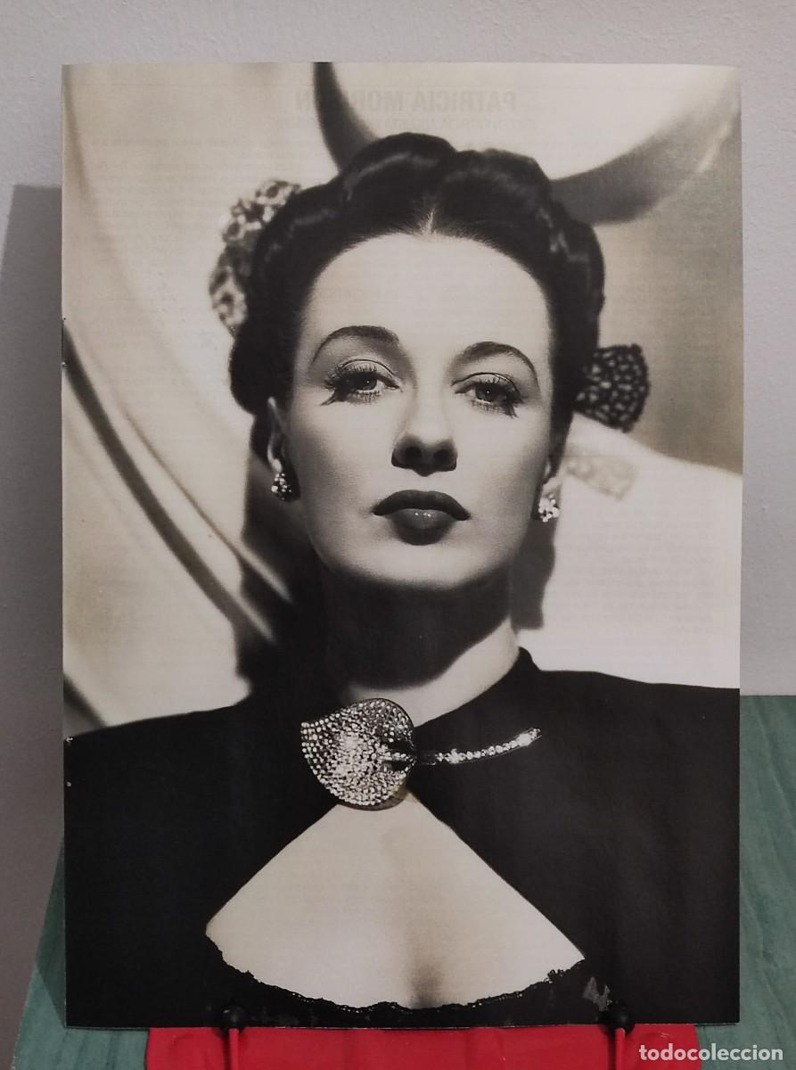 Cine: Patricia Morison . Ficha A4 revista Accion cine