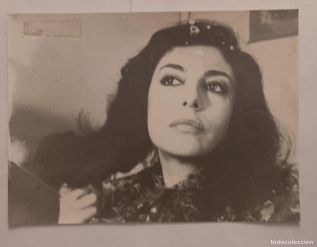Cine: FOTO INEDITA DE 18X24 DE PELICULA DITIRAMBO DE GONZALO SUAREZ 1969 CON CHARO L&Oacute;PEZ