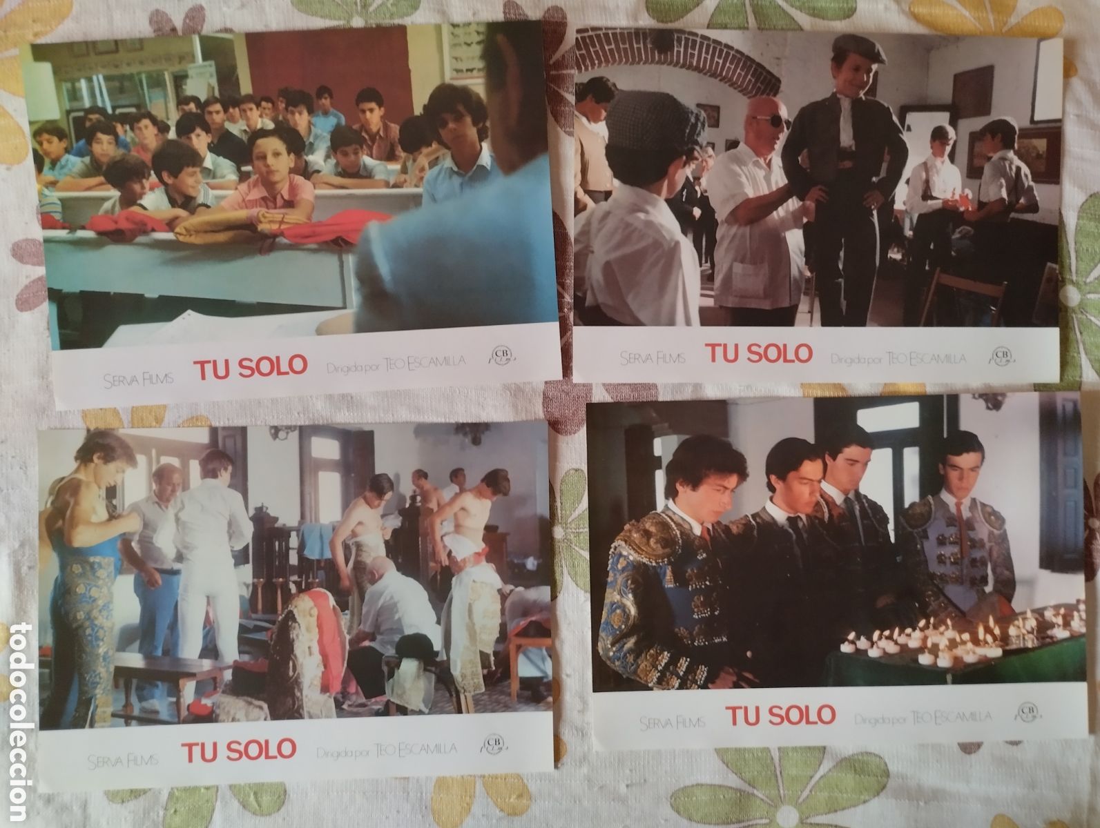 Cine: 12 FOTOCROMOS - TU SOLO - SET COMPLETO