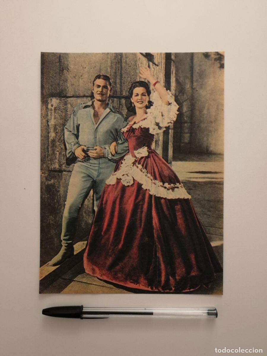 Cine: ANTIGUA LAMINA ACARTONADA - Alma z&iacute;ngara - MARIA MONTEZ - JON HALL