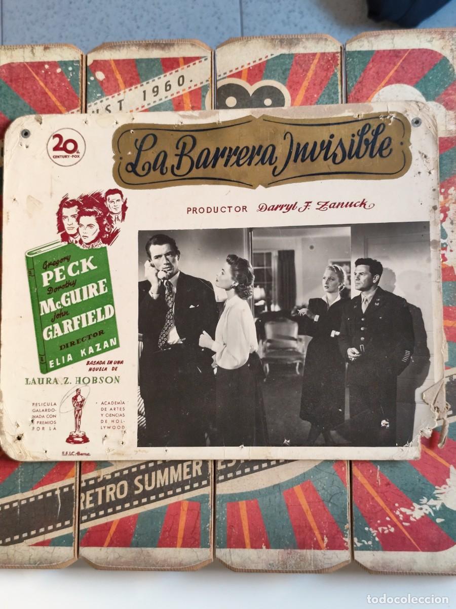 Cine: Fotocromo Cart&oacute;n La Barrera invisible 5