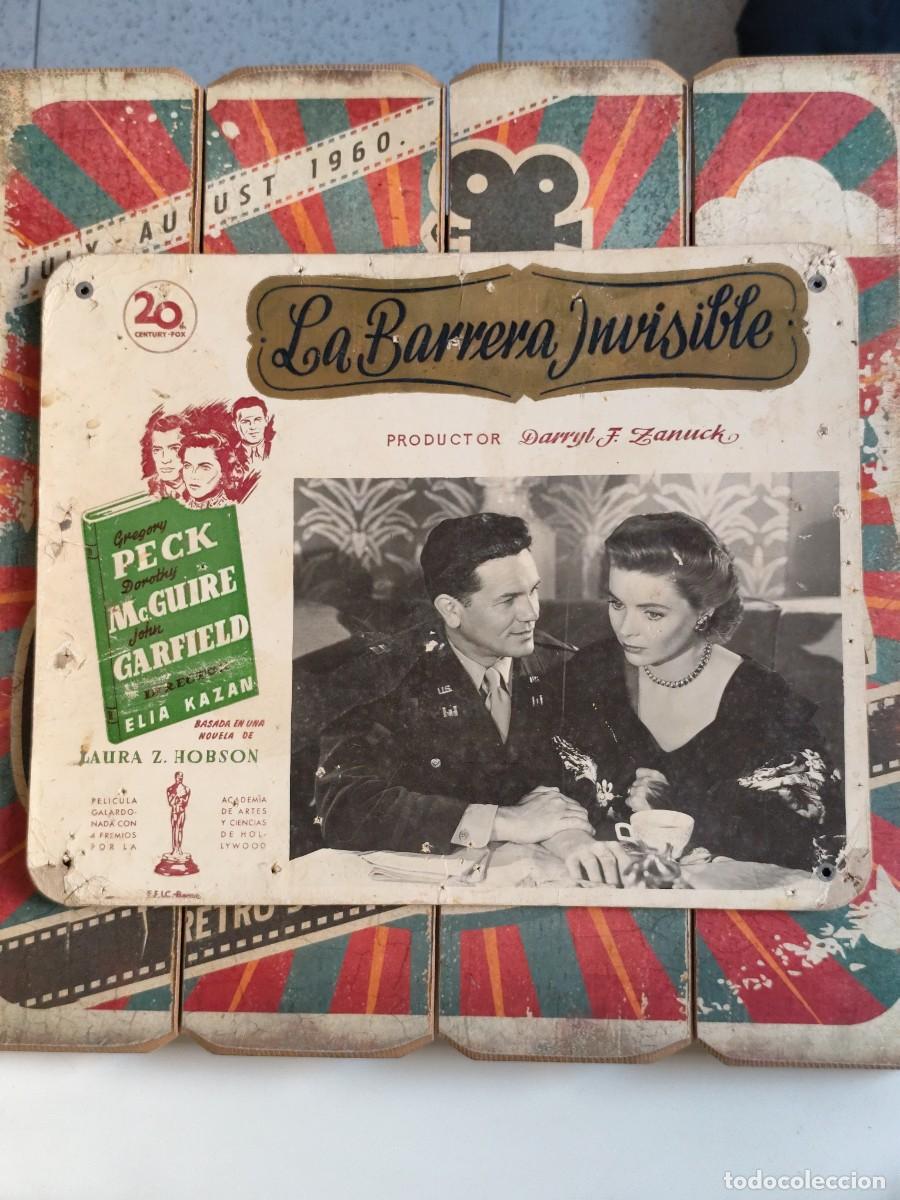 Cine: Fotocromo Cart&oacute;n La Barrera invisible 7