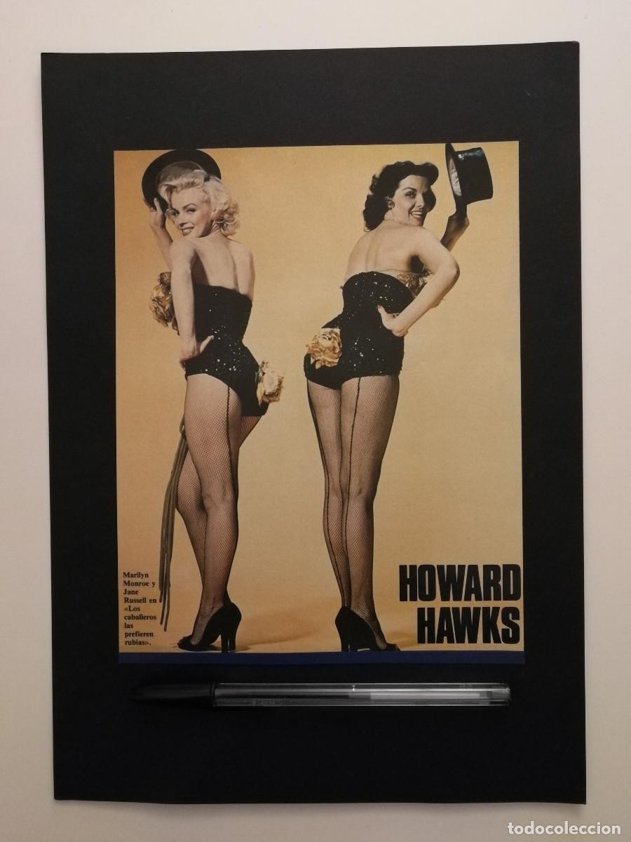 Cine: LAMINA ACARTONADA - Los caballeros las prefieren rubias - Marilyn Monroe
