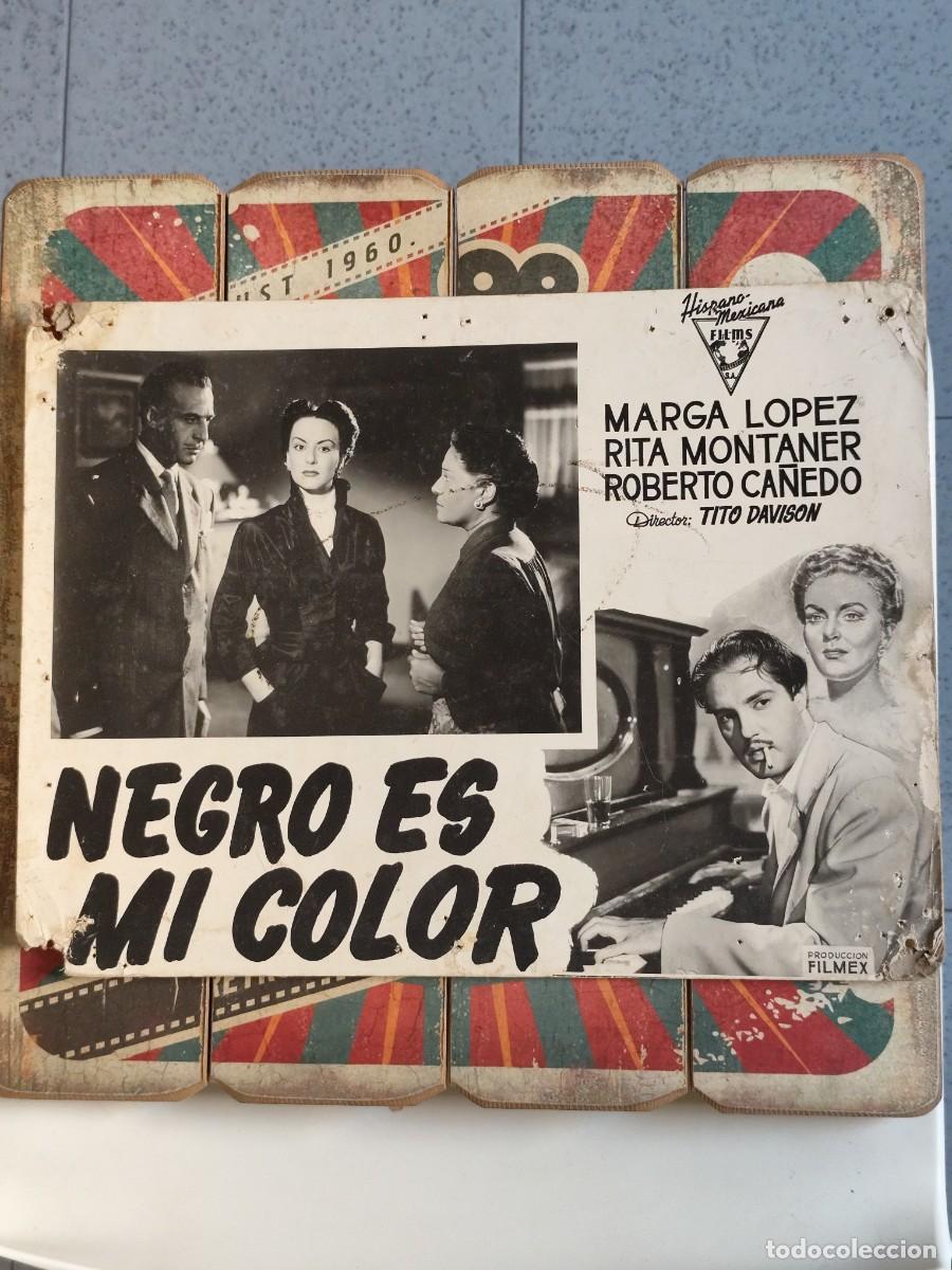 Cine: Fotocromo Cart&oacute;n Negro es mi color