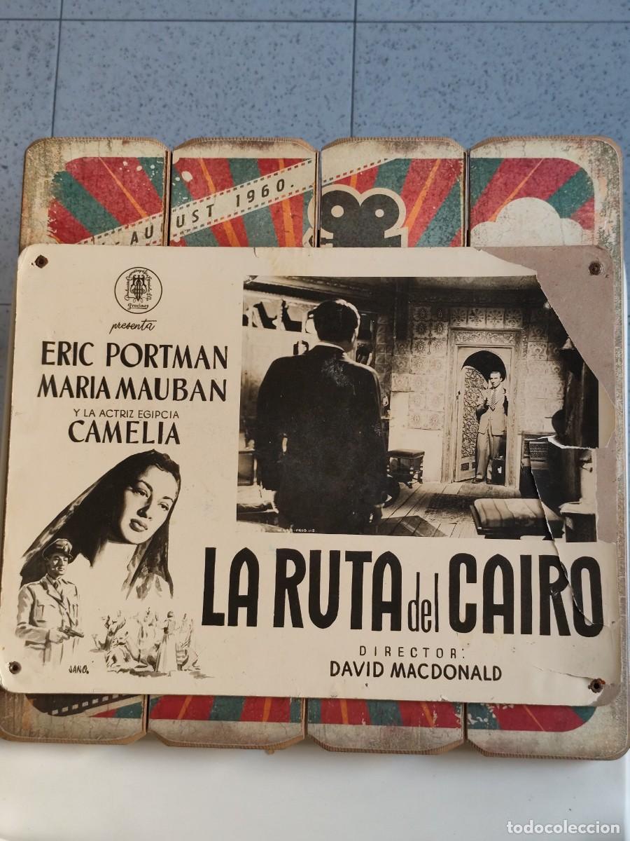 Cine: Fotocromo Cart&oacute;n La ruta del Cairo