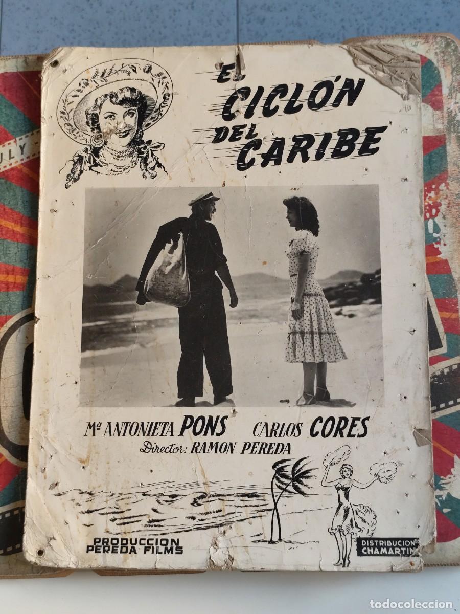 Cine: Fotocromo Cart&oacute;n El cicl&oacute;n del Caribe 2