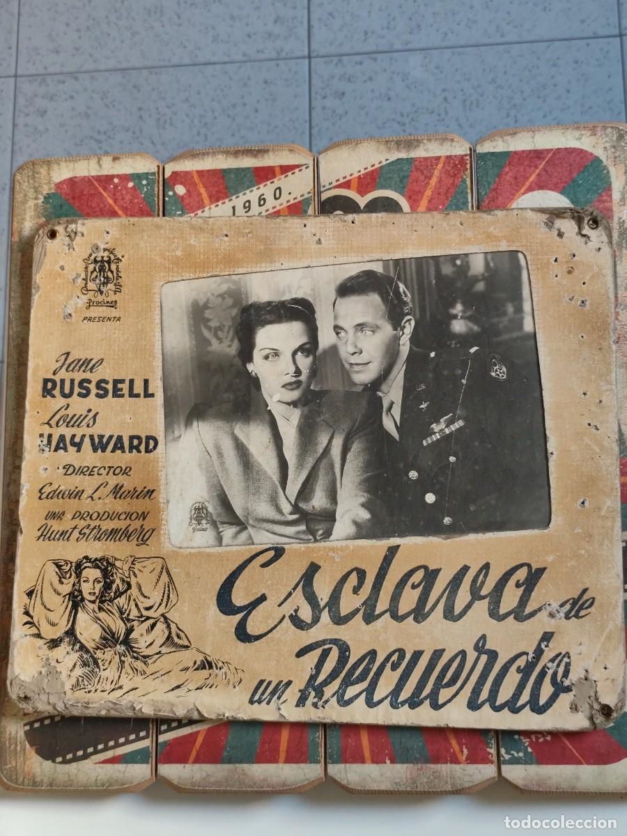 Cine: Fotocromo Cart&oacute;n Esclava del recuerdo