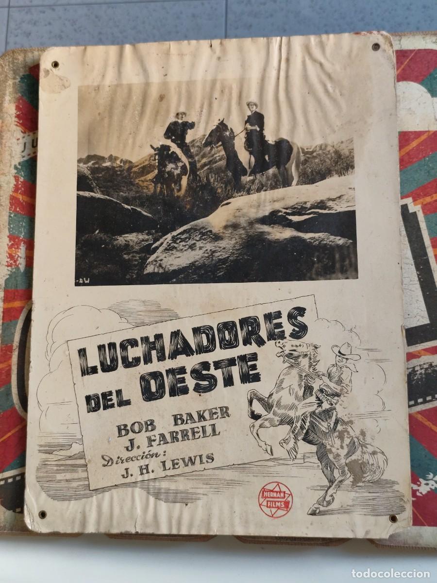 Cine: Fotocromo Cart&oacute;n Luchadores del Oeste