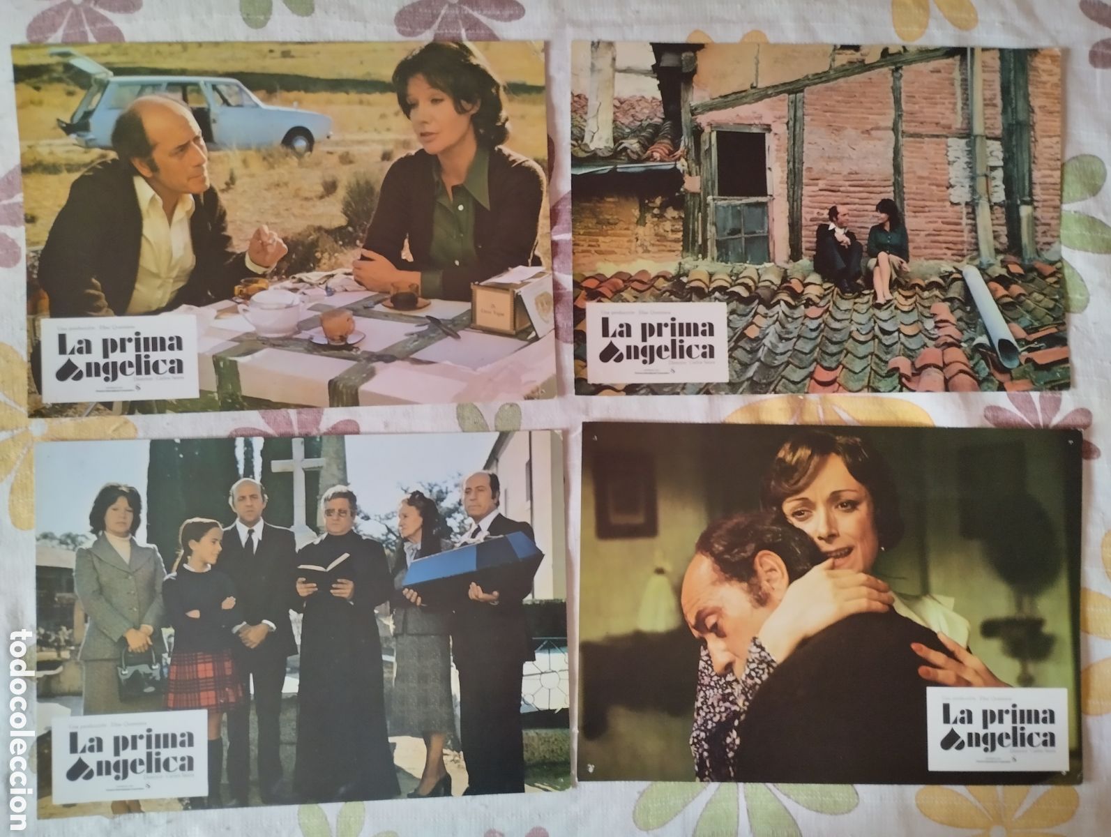 Cine: 12 FOTOCROMOS - MI PRIMA SNGELICA - SET COMPLETO- JOSE LUIS LOPEZ VAZQUEZ