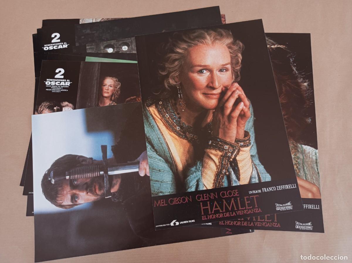 Cine: 12 FOTOCROMOS PEL&Iacute;CULA HAMLET JUEGO COMPLETO LOTE 1
