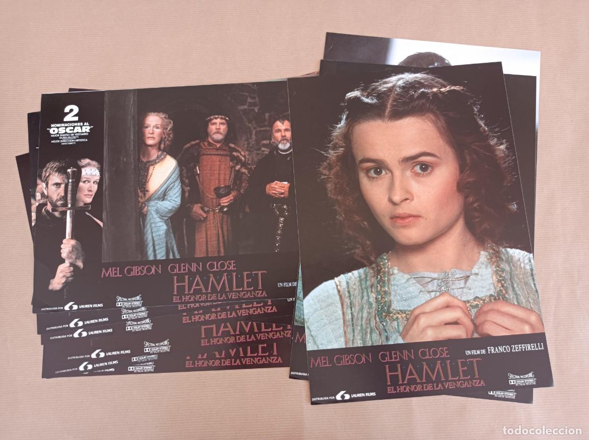 Cine: 12 FOTOCROMOS PEL&Iacute;CULA HAMLET JUEGO COMPLETO LOTE 2