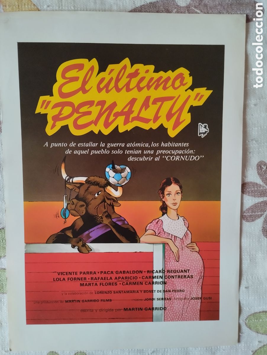 Cine: 11 FOTOCROMOS - EL ULTIMO PENALTY