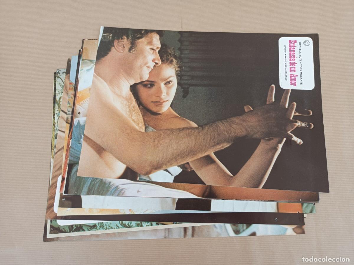 Cine: 12 FOTOCROMOS EUTANASIA DE UN AMORJUEGO COMPLETO LOTE 3