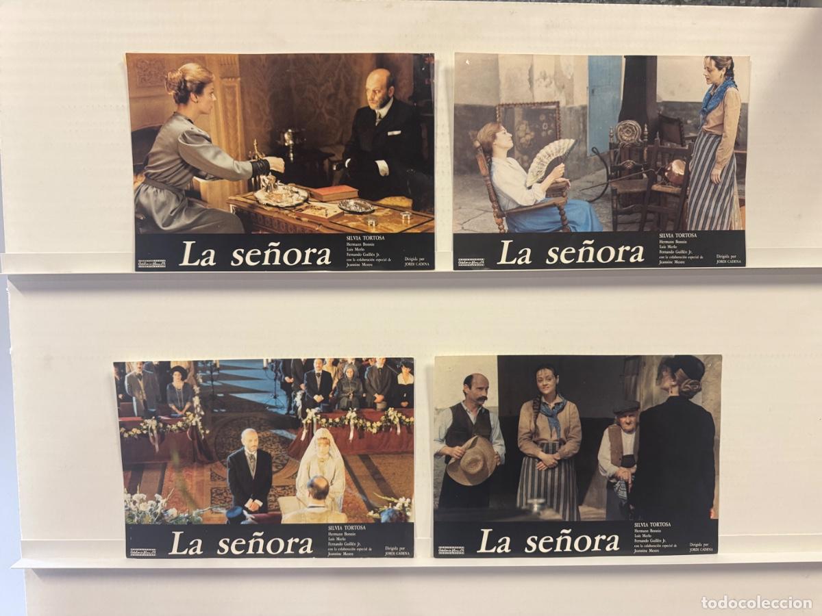 Cine: La se&ntilde;ora, Silvia Tortosa, Luis Merlo, 4 FOTOCROMOS
