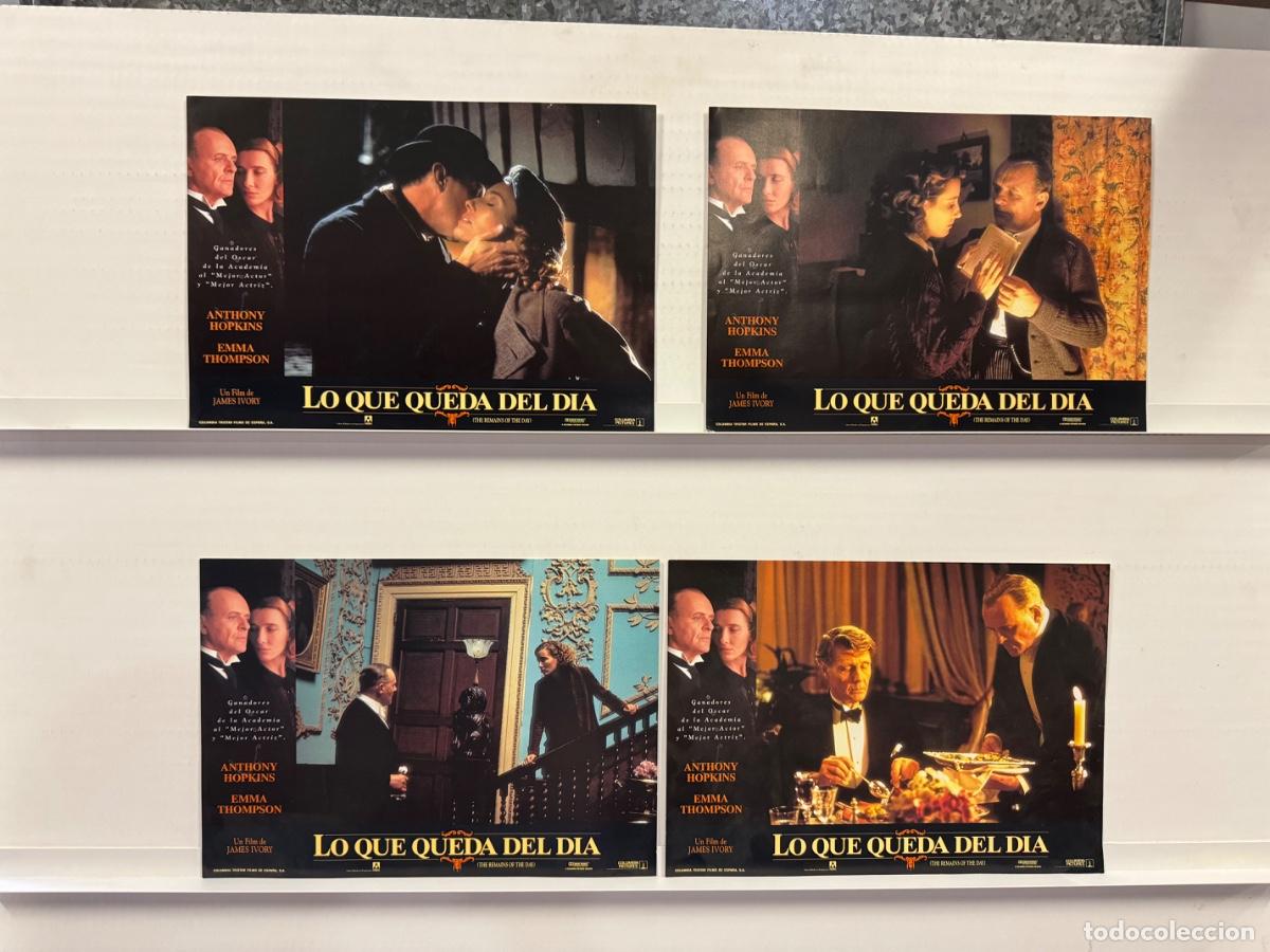 Cinema: Lo que queda del dia, Anthony Hopkins, Emma Thompson, 4 FOTOCROMOS