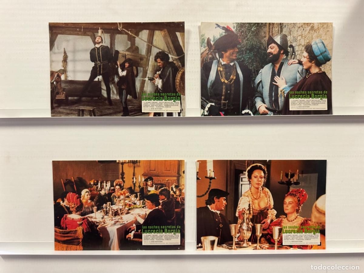 Cine: Las noches secretas de Lucrecia Borgia, Harry Crosby, 4 FOTOCROMOS