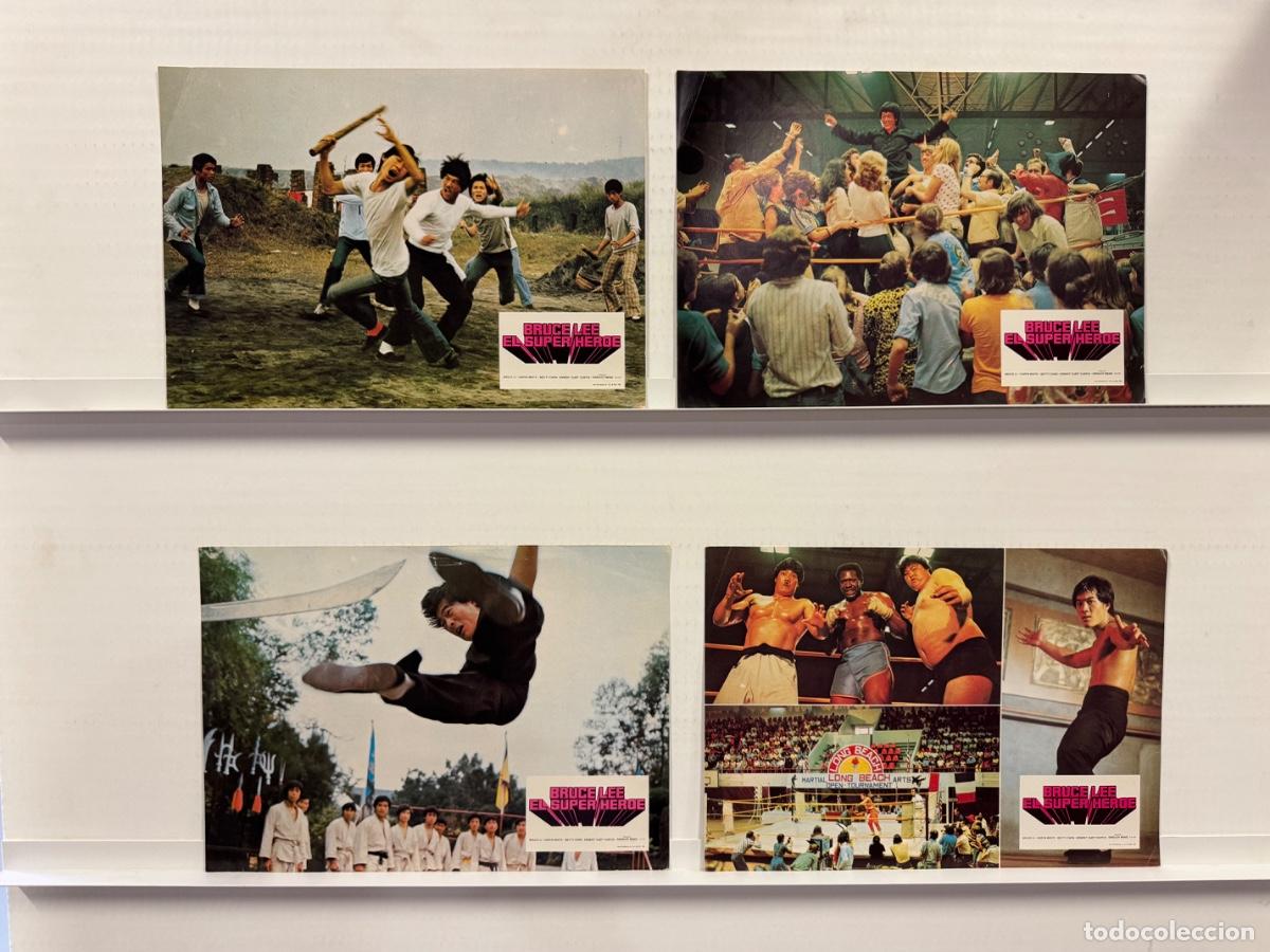 Cine: Bruce Lee el super heroe, Caryn White, 4 FOTOCROMOS
