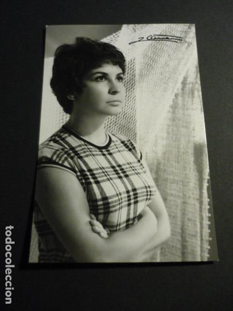 Cine: LINA MORGAN ACTRIZ ANTIGUA FOTOGRAFIA IBA&Ntilde;EZ FOTOGRAFO 9 X 13 CM