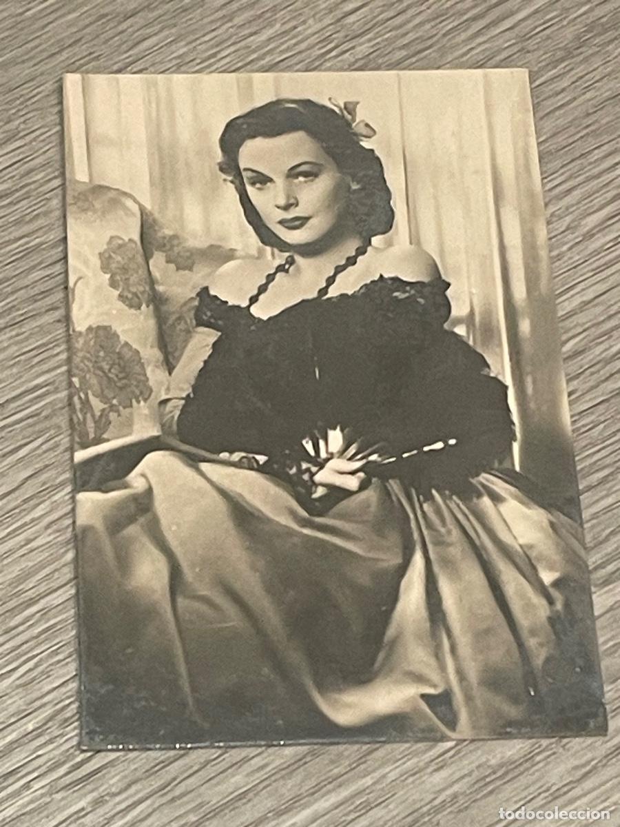 Cine: POSTAL FOTOGRAFICA - HEDDY LAMARR - SOBE 509 - ESCR.1949
