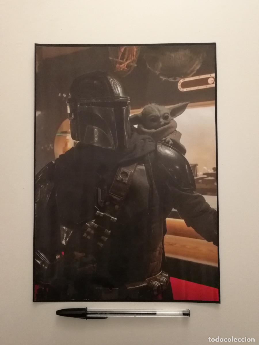 Cine: LAMINA ACARTONADA -A4- The Mandalorian and Grogu - STAR WARS