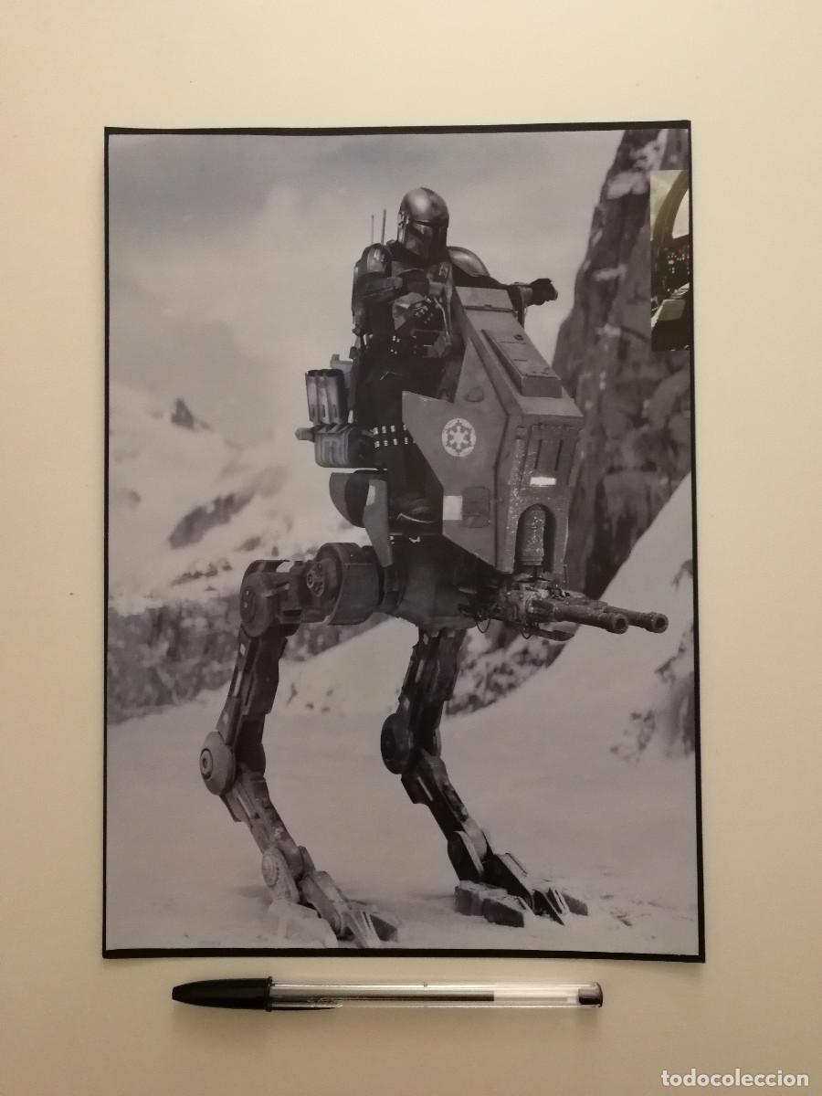 Cine: LAMINA ACARTONADA -A4- The Mandalorian and Grogu - STAR WARS