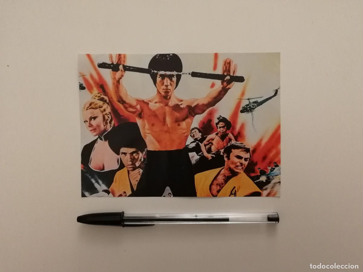 Cine: TARJETA ACARTONADA -10*15- Operaci&oacute;n Drag&oacute;n - BRUCE LEE - ARTES MARCIALES - KARATE