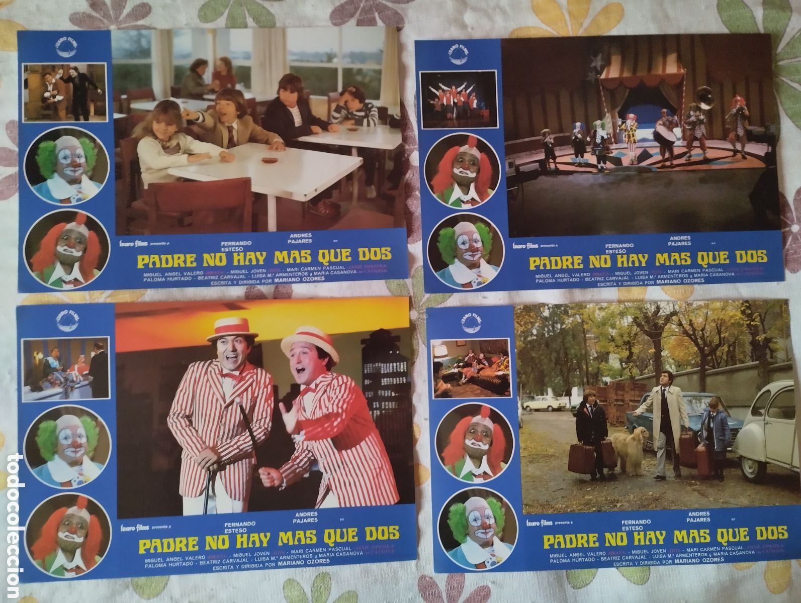 Cine: 12 FOTOCROMOS - PADRE NO HAY MAS QUE DOS - SET COMPLETO - FERNANDO ESTESO ANDRES PAJARES