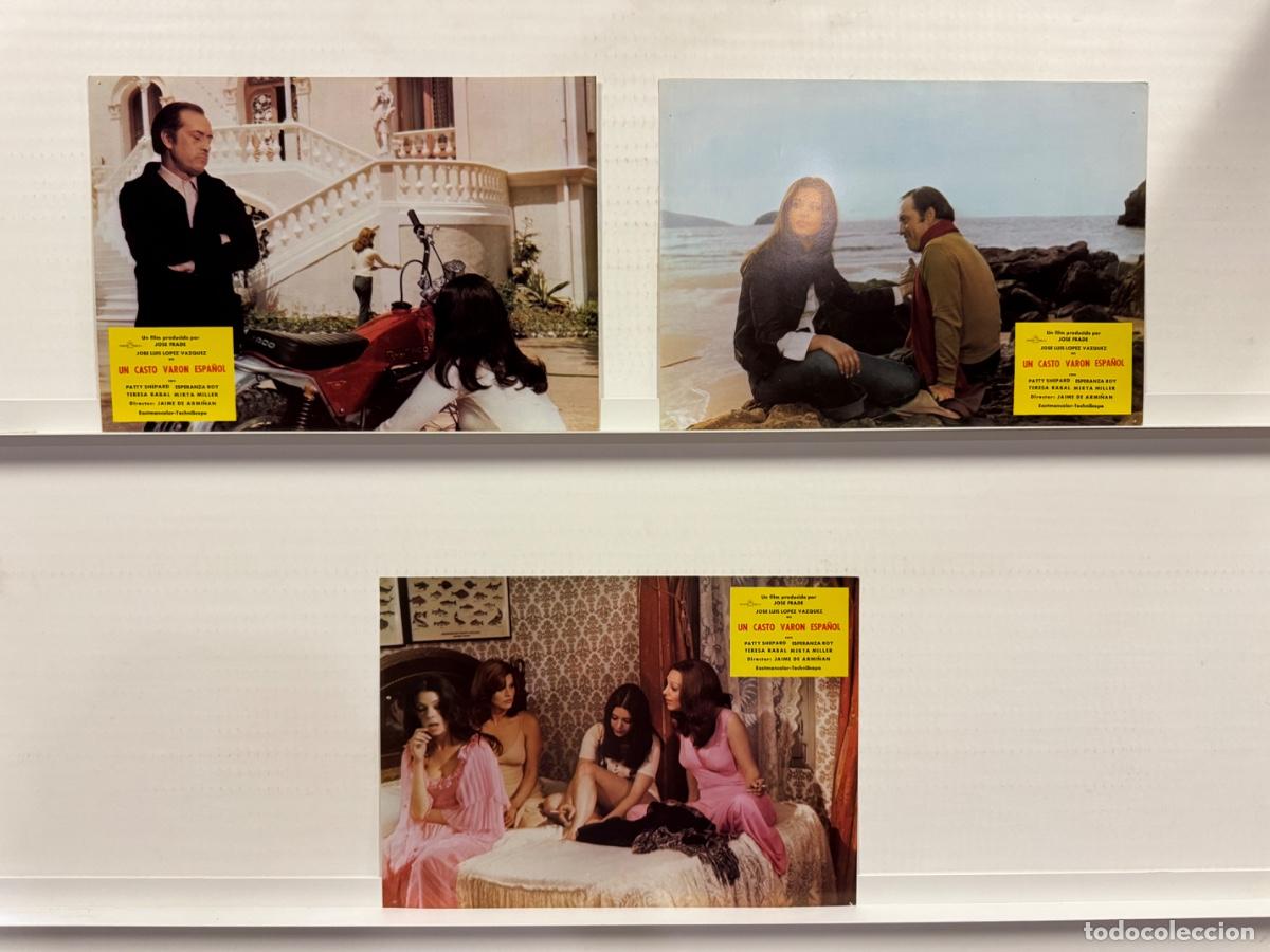 Cine: Un casto varon espa&ntilde;ol, Patty Shepard, Esperanza Roy, 3 FOTOCROMOS