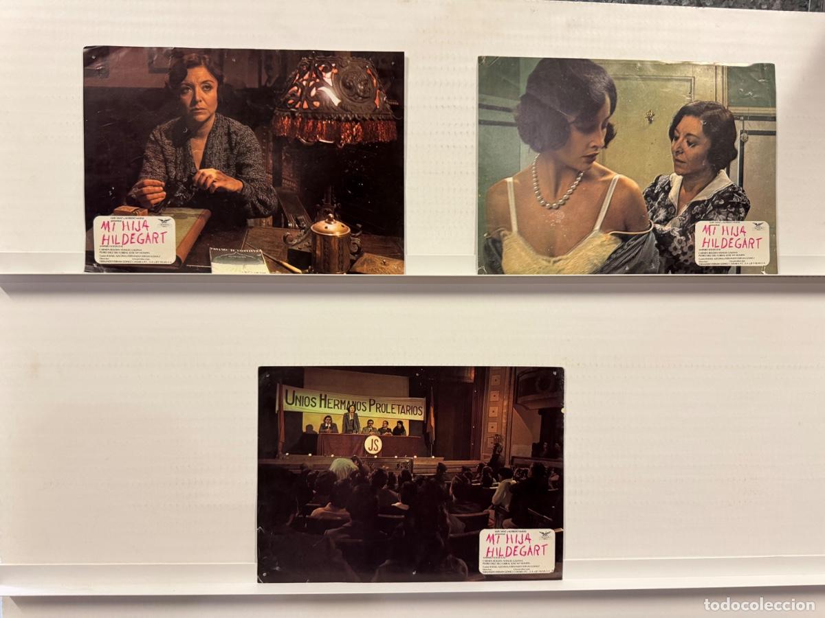 Cine: Mi hija Hildegart, Amparo Soler, Carmen Roldan, 3 FOTOCROMOS