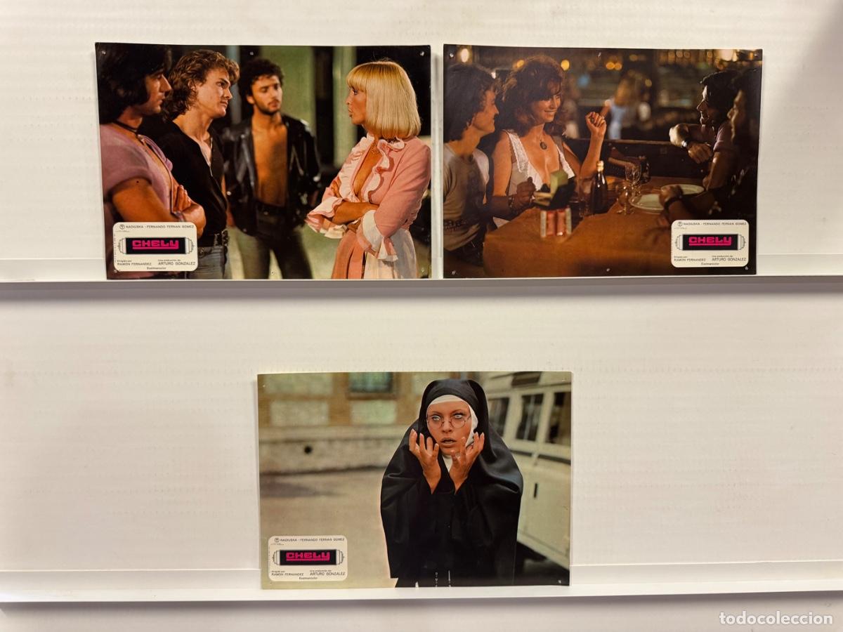 Cine: CHELY, Nadiuska, Fernan Gomez, 3 FOTOCROMOS