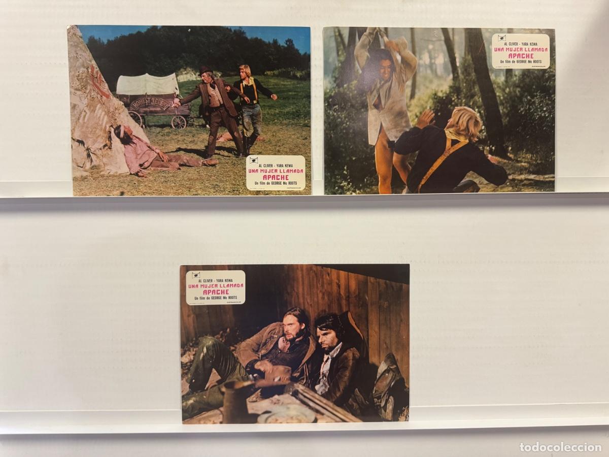 Cine: Una mujer llamada Apache, Al Cliver, Yara Kewa, 3 FOTOCROMOS