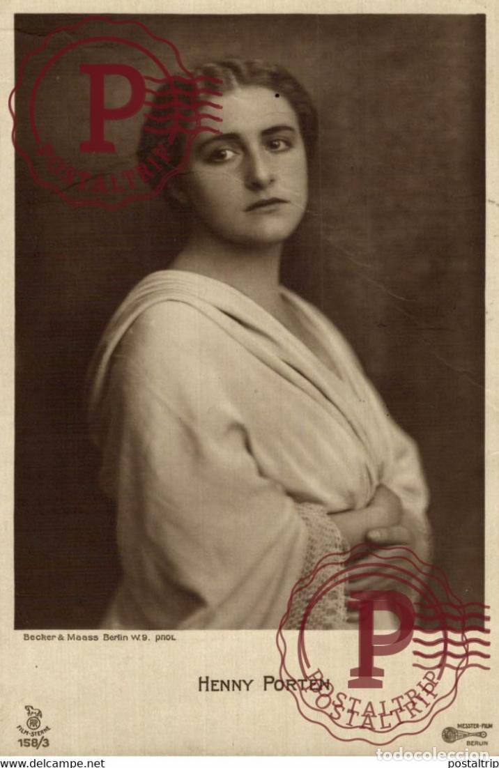 Cine: HENNY PORTEN Becker & Maass Berlin STARS ACTORS ACTRESSES ACTEURS ACTRICES