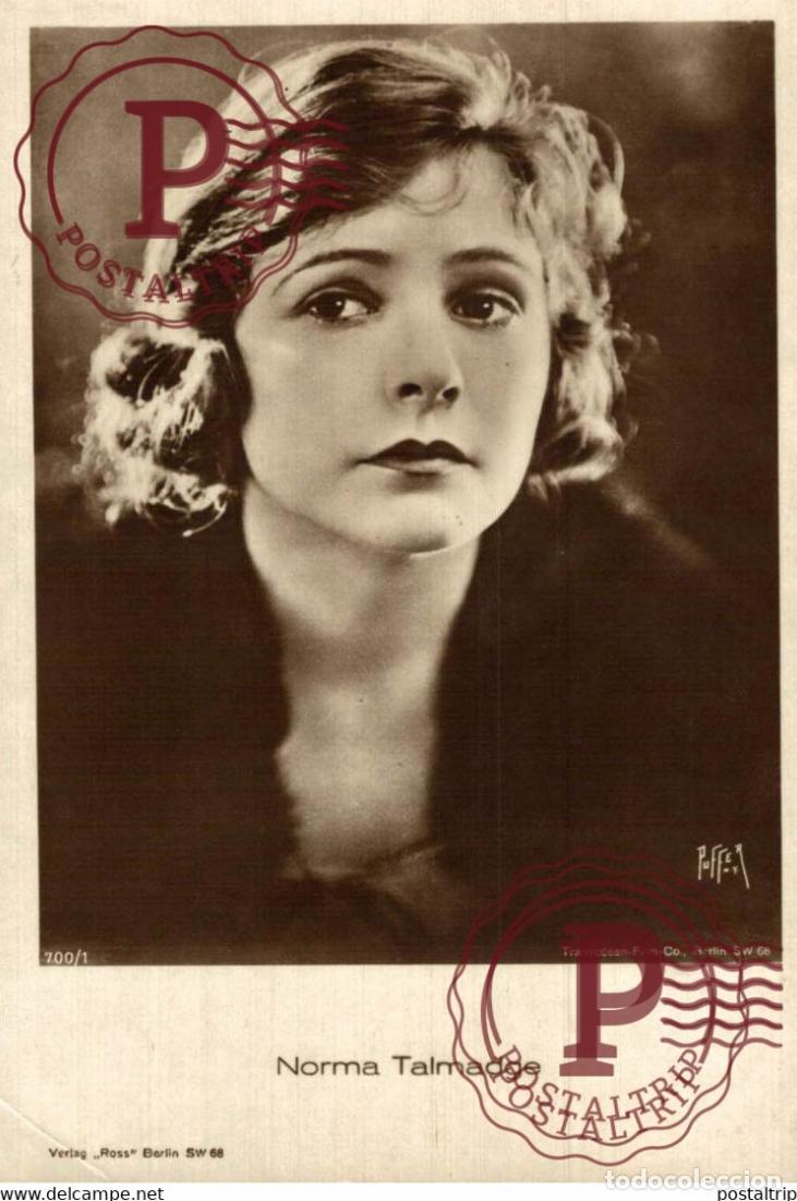 Cine: NORMA TALMADGE Transocean Film Co STARS ACTORS ACTRESSES ACTEURS ACTRICES