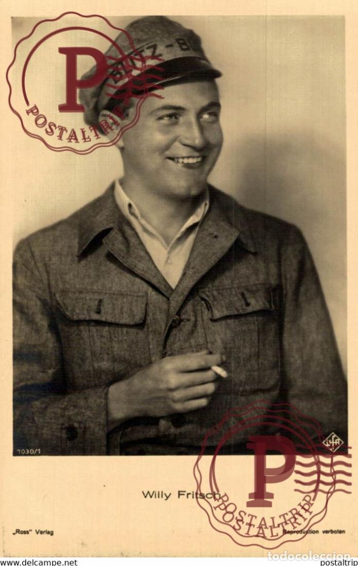 Cine: WILLY FRITSCH Ufa Photo STARS ACTORS ACTRESSES ACTEURS ACTRICES