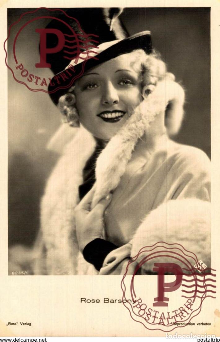 Cine: ROSE BARSONY Ufa Photo STARS ACTORS ACTRESSES ACTEURS ACTRICES