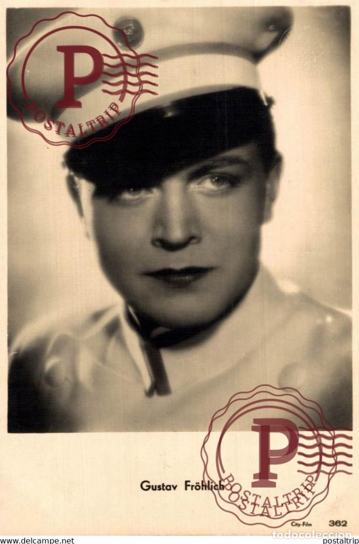 Cine: GUSTAV FR&Ouml;HLICH City Film STARS ACTORS ACTRESSES ACTEURS ACTRICES