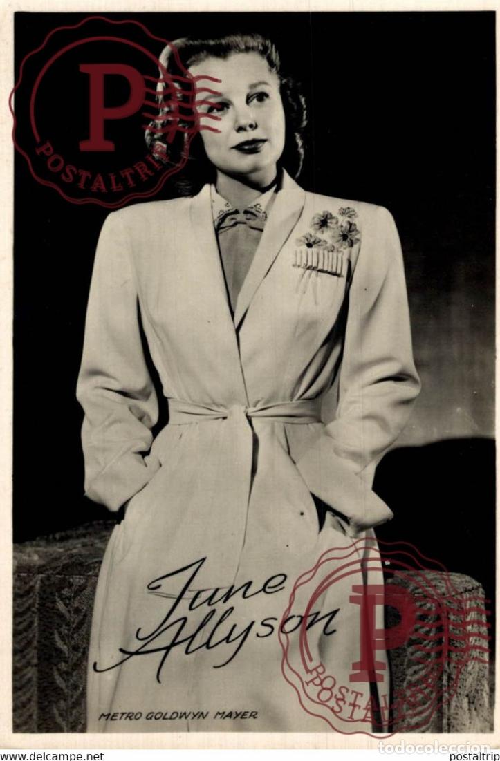 Cine: JUNE ALLYSON Metro Goldwyn Mayer STARS ACTORS ACTRESSES ACTEURS ACTRICES