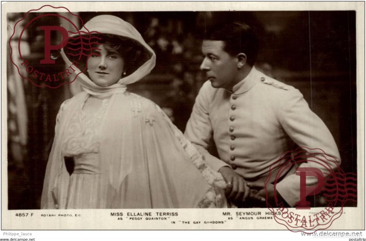 Cine: MISS ELLALINE TERRISS & MR SEYMOUR HICKS IN THE GAY GORDONS