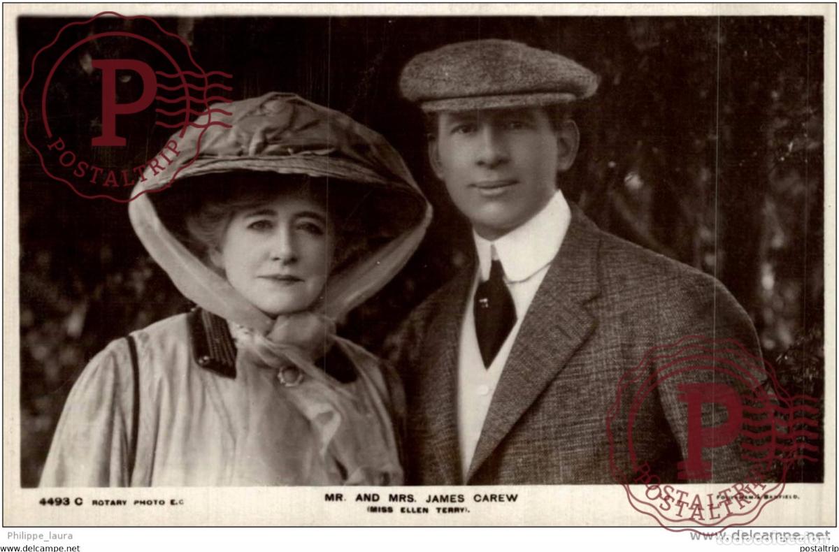 Cine: MR AN MSR JAMES CAREW MISS ELLEN TERRY