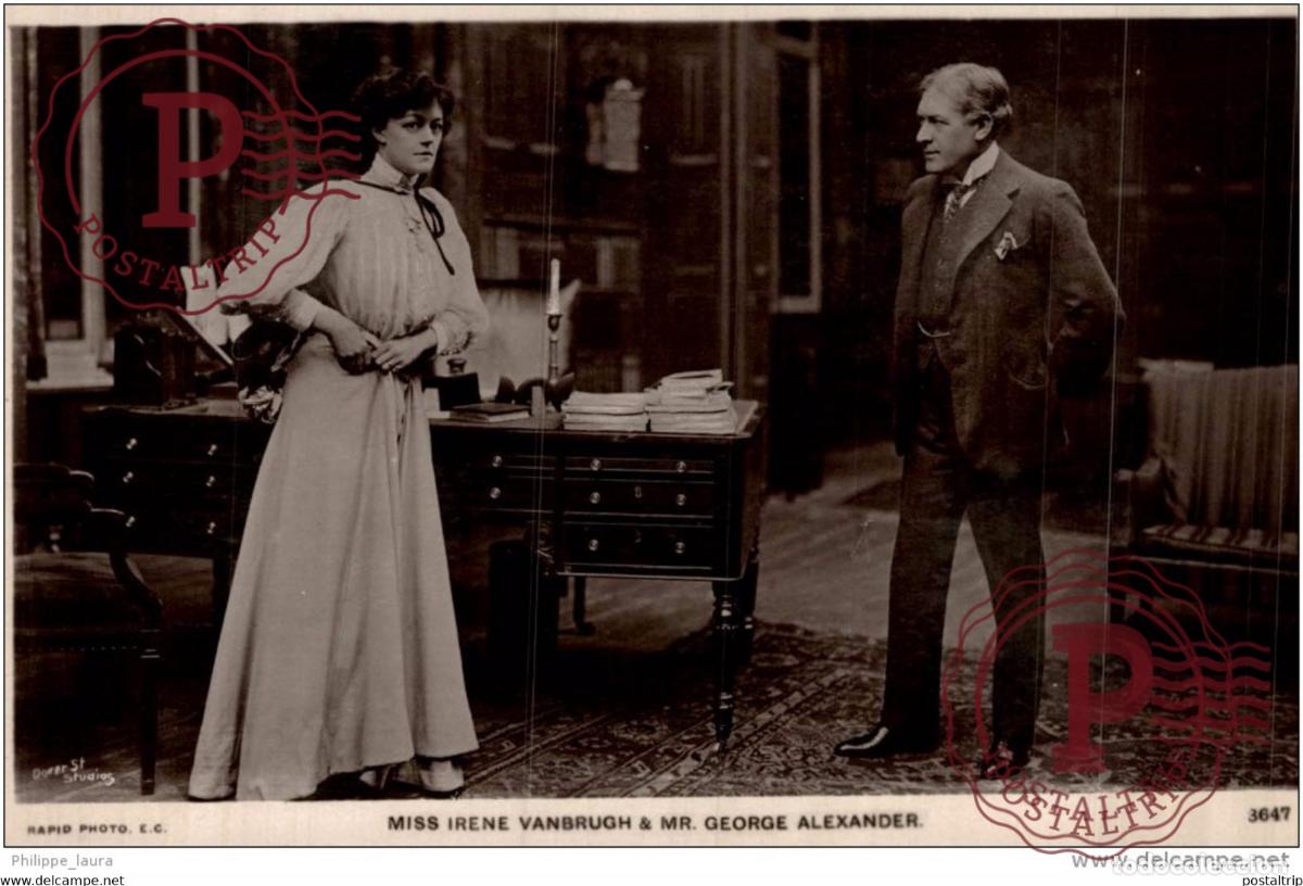 Cine: MISS IRENE VANBRUGH & MR GEORGE ALEXANDER
