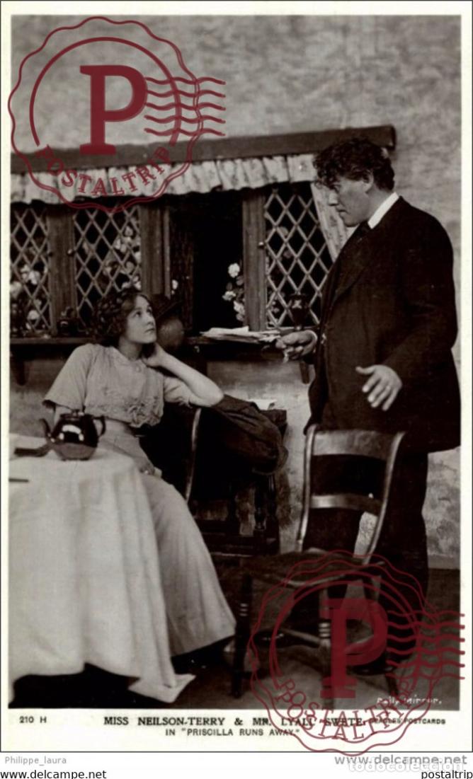 Cine: MISS NEILSON-TERRY & MR LYALL SWETE. PRISCILLA RUNS AWAY