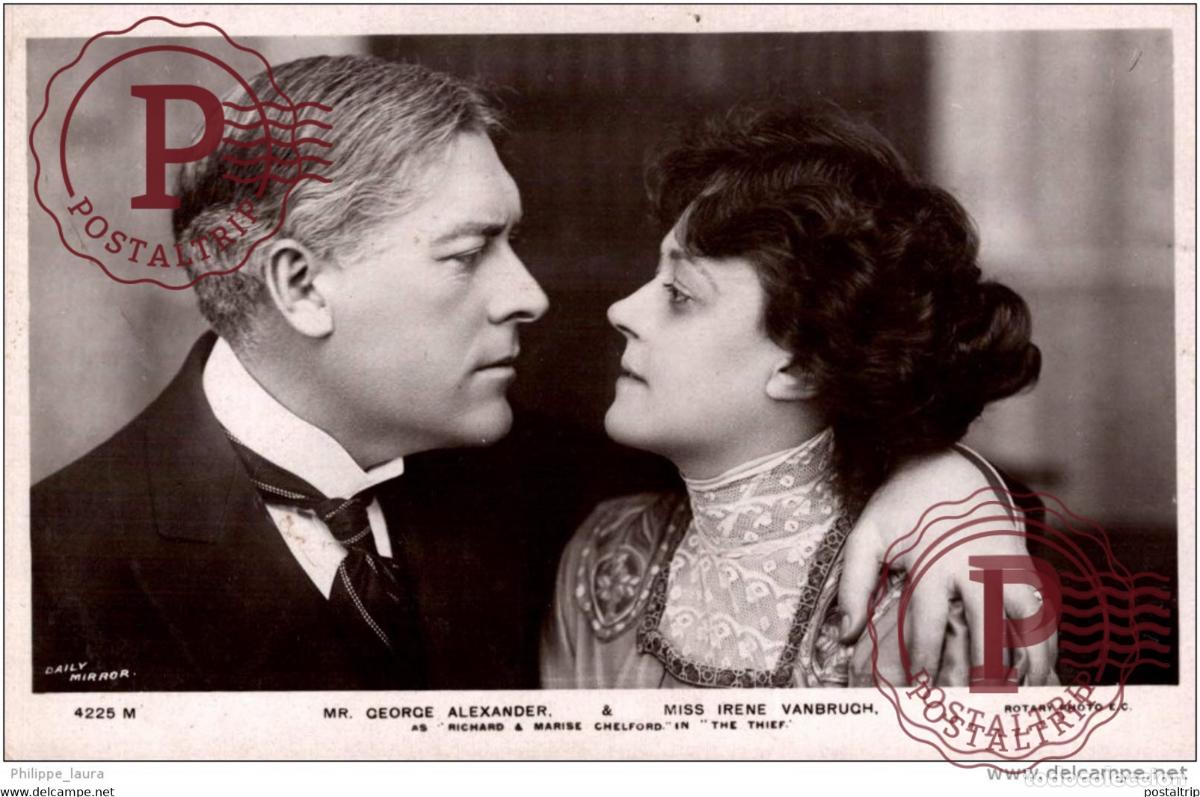 Cine: MR GEORGE ALEXANDER & MISS IRENE VANBRUGH. - THE THIEF