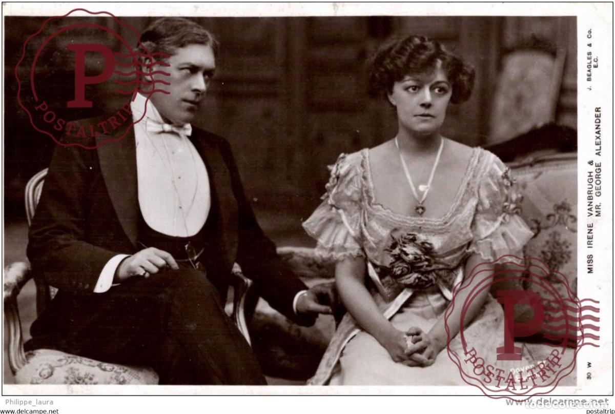 Cine: MR GEORGE ALEXANDER & MISS IRENE VANBRUGH.
