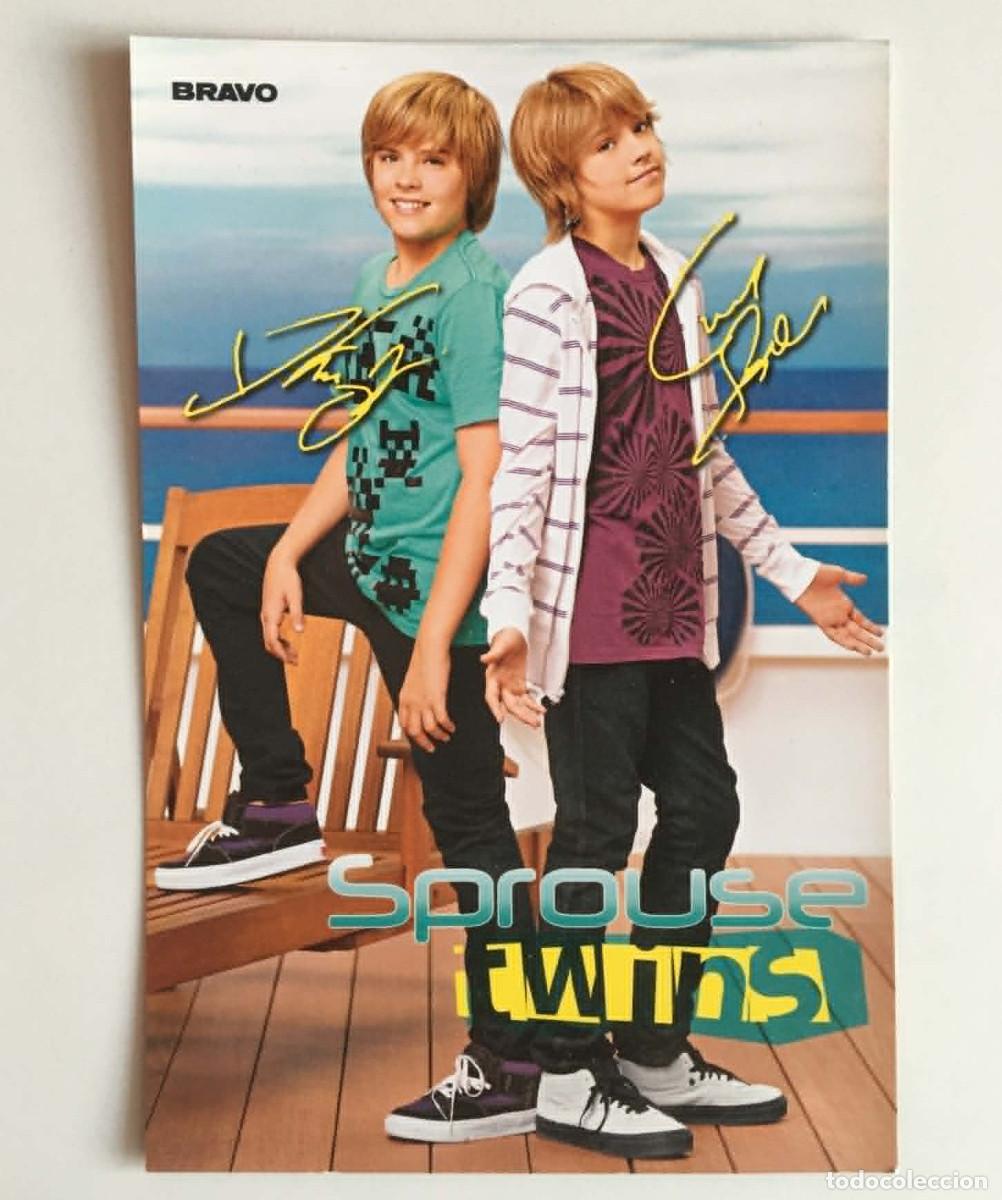 Cine: Sprouse Twins Dylan Cole Zack and Cody Autograph Card Bravo Germany 2009 Disney Channel TV Series